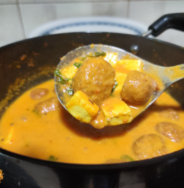 Gatte Paneer Ki Sabji Recipe