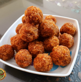 Coconut Jaggery Laddu Recipe