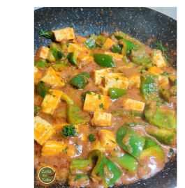 Kadai Paneer - No Onion No Garlic Recipe