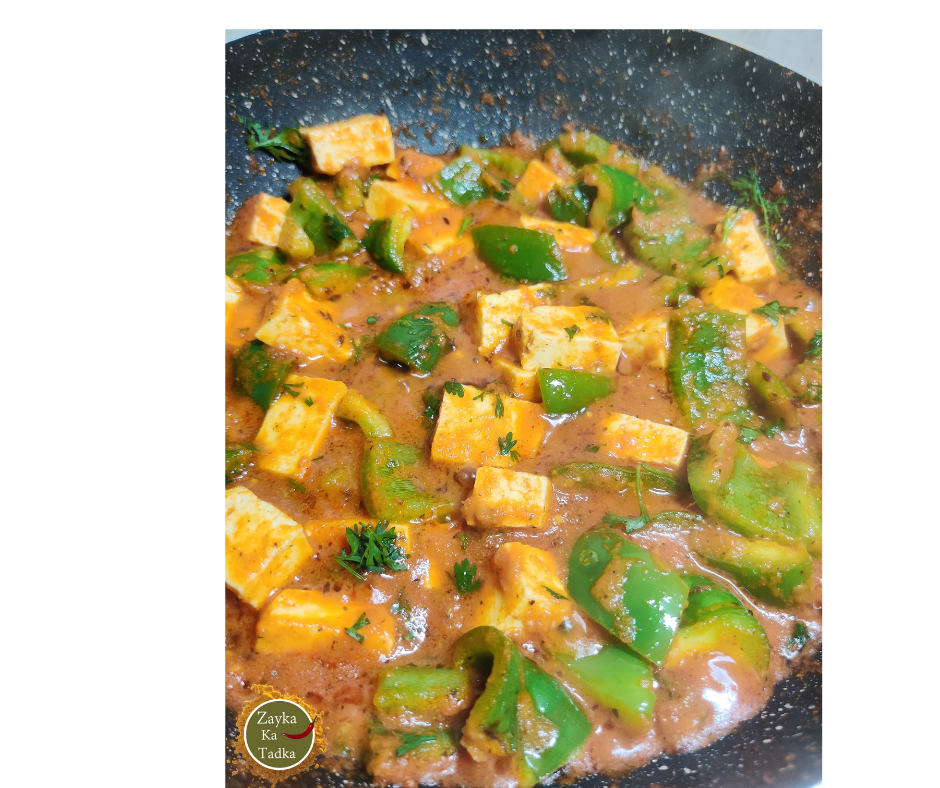 Kadai Paneer - No Onion No Garlic Recipe