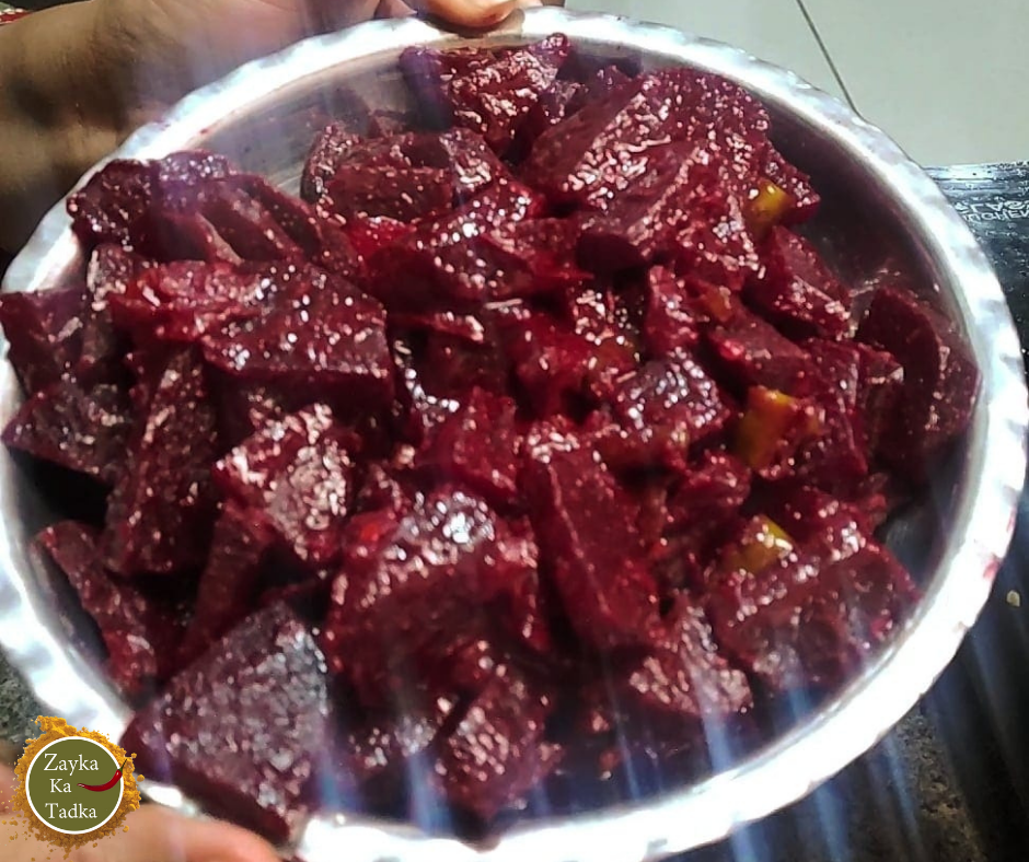 Beetroot Sabji | Chukandar Ki Sabji Recipe