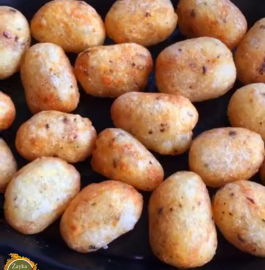 Garlic Potato Pops Recipe