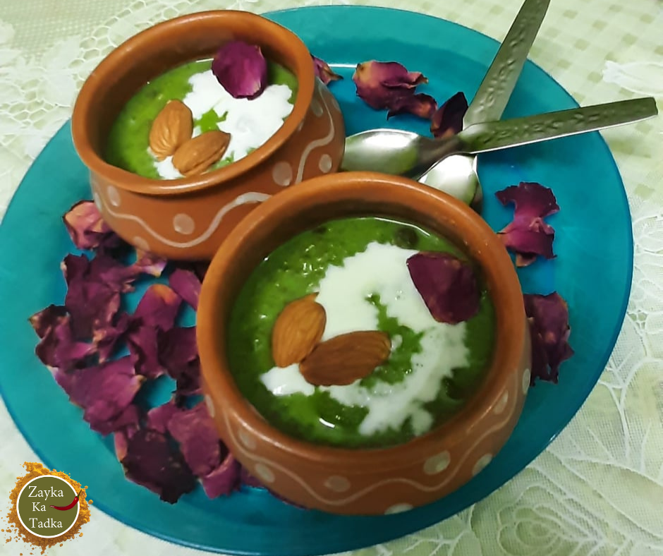 Hariyali Rabdi Recipe