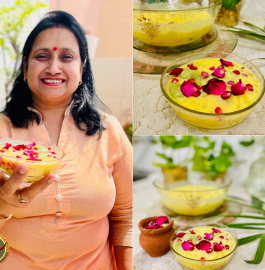 Sabudana Fruit Custard Recipe