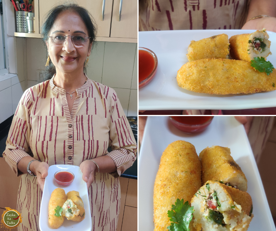 Veg Kabab Roll Recipe