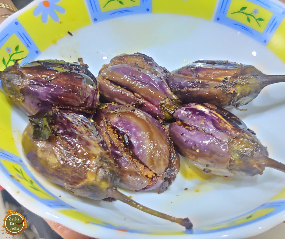 Stuffed Brinjal Sabji | Gutti Vankaya Sabji Recipe