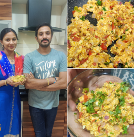 Paneer Bhurji | Spiced Crumbled Cottage Cheese Recipe