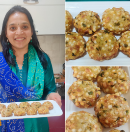 Sabudana Tikki In Air Fryer Recipe