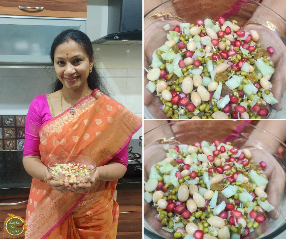 Sprouts and Peanut Salad Recipe