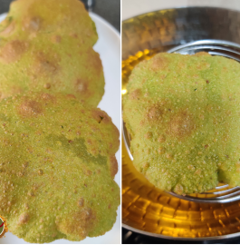 Palak Poori Recipe