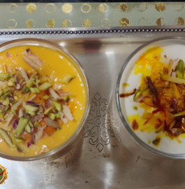 Mango Milkshake and Makhaniya Lassi Recipe