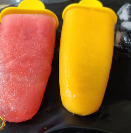 Mango and Watermelon Popsicle Recipe