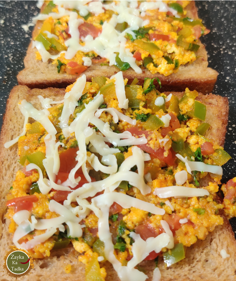 Masala Paneer Toast Recipe