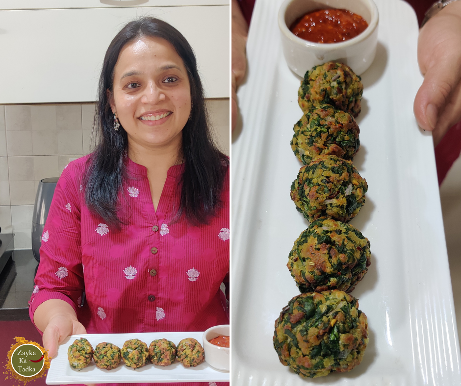 Spinach Cheese Balls Recipe