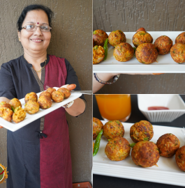 Bache Hue Chawal Ke Pakode | Leftover Rice Pakode Recipe