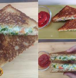 Corn Mayonnaise Sandwich Recipe