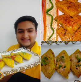 Dhokla Pizza Recipe