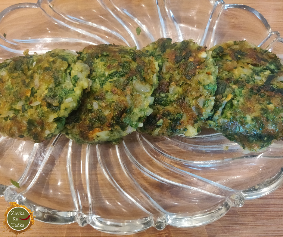 Palak Paneer Cutlet Recipe