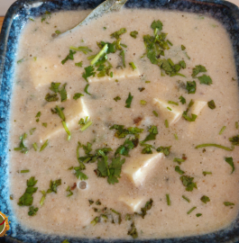 Paneer In White Gravy Recipe