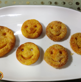 Potato Smiley | Baked Potato Smiley Recipe