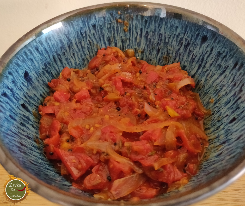 Tamatar Pyaaz Ki Chutney | Tomato Onion Chutney Recipe