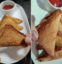 Bread Samosa In Air Fryer Recipe