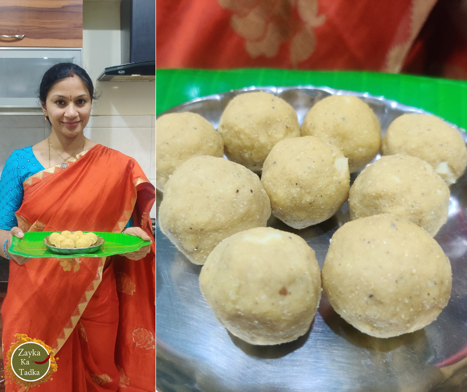 Chana Dal Laddu | Roasted Bengal Gram Laddu Recipe