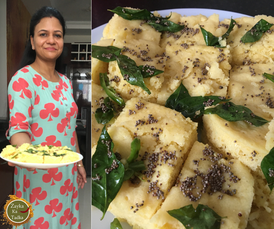 Instant Dhokla In Microwave Recipe