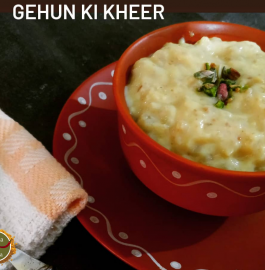 Gehun Ki Kheer Recipe