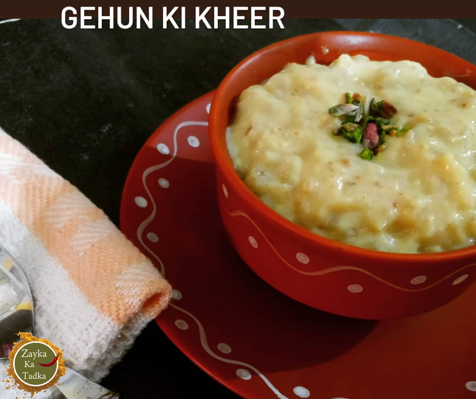 Gehun Ki Kheer Recipe