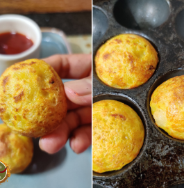 Stuffed Sooji Appe Recipe