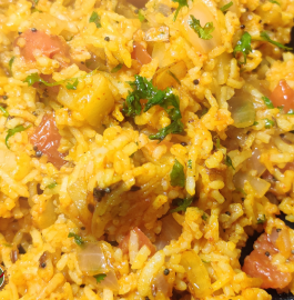 Tomato Potato Rice Recipe