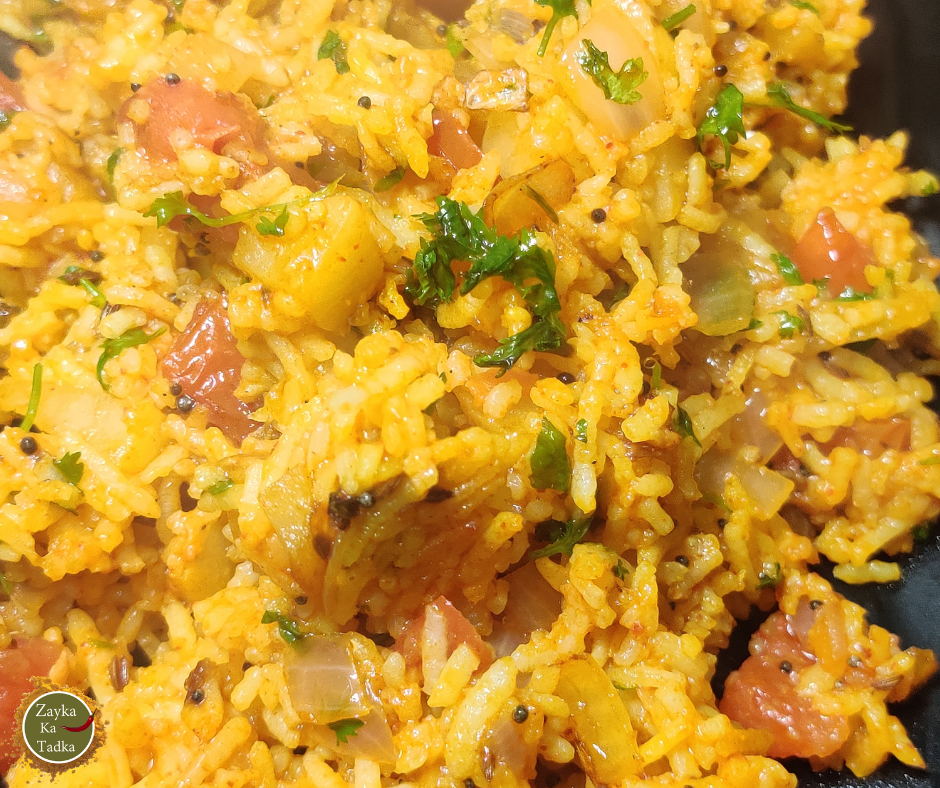 Tomato Potato Rice Recipe