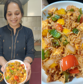 Chili Paneer Fried Rice Recipe