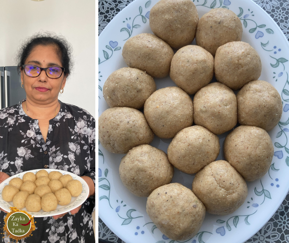 Poha Laddu | Flattened Rice Laddu Recipe