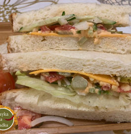 Veg Subway Sandwich Recipe