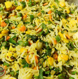 Mix Veg Rice Recipe