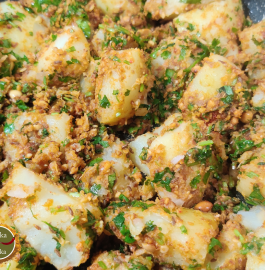 Bharva Aloo (Without Stuffing) Recipe