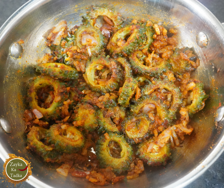 Besan Karele Ki Sabji Zayka Ka Tadka