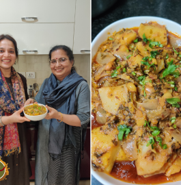 Aloo Dhaniya Sabji Recipe