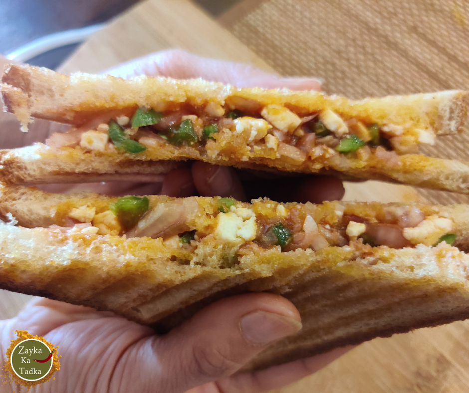 Paneer Veg Sandwich Recipe