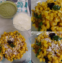 Chana Dal Coconut Tadka Recipe