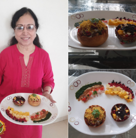 Katori Chaat & Chocolate Katori Fruit Chaat Recipe