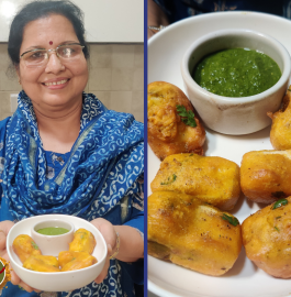 Chutney Wale Paneer Ke Pakode Recipe