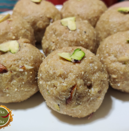 Peanut Coconut Laddu Recipe