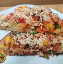 Mix Vegetable Toast Recipe