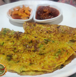 Aata Veggie Chilla Recipe