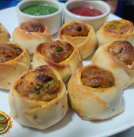 Open Pinwheel Samosa In Air Fryer Recipe