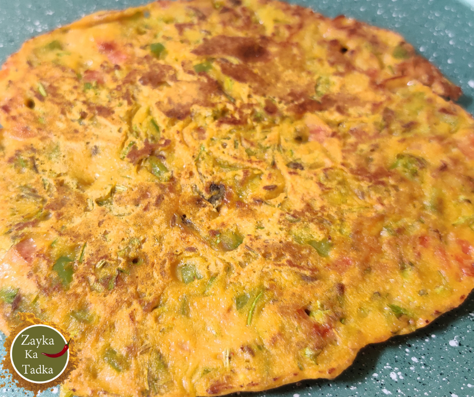 Mix Veg Besan Chilla Recipe