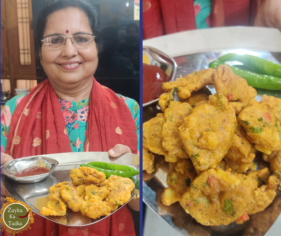 Mix Veg Aata Pakoda Recipe